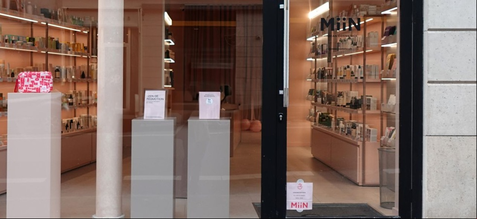 Miin Cosmetics acelera en el extranjero con aperturas en París y Pádova