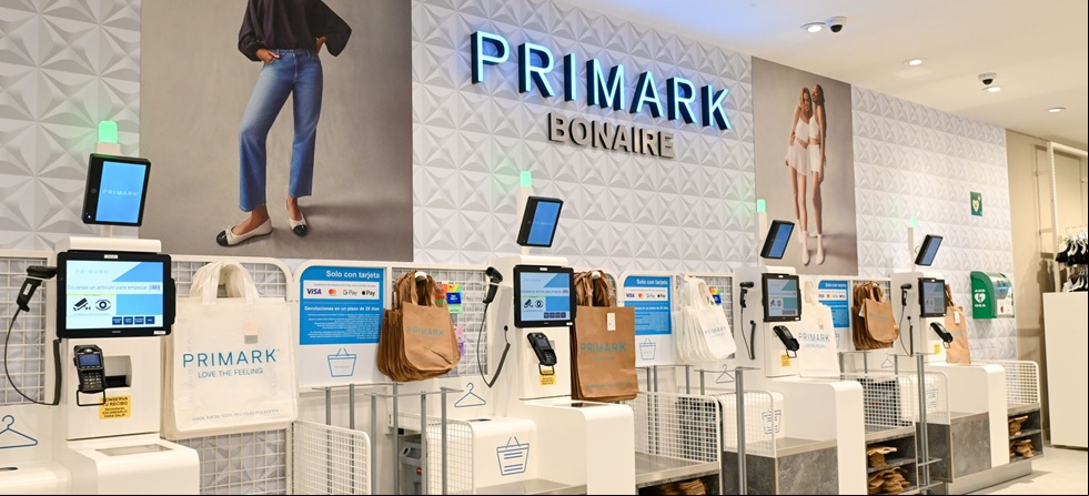 Primark crece sólo el 0,6% en el primer semestre gracias a las nuevas tiendas